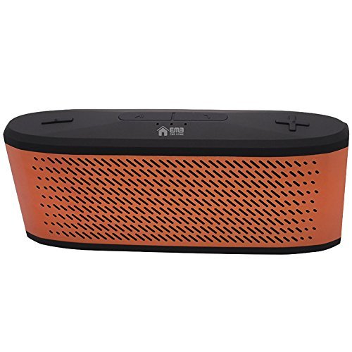 EMB ES950BT-G Indoor/Outdoor High-Definition Super Loud Portable Bluetooth Speaker - Orange N3