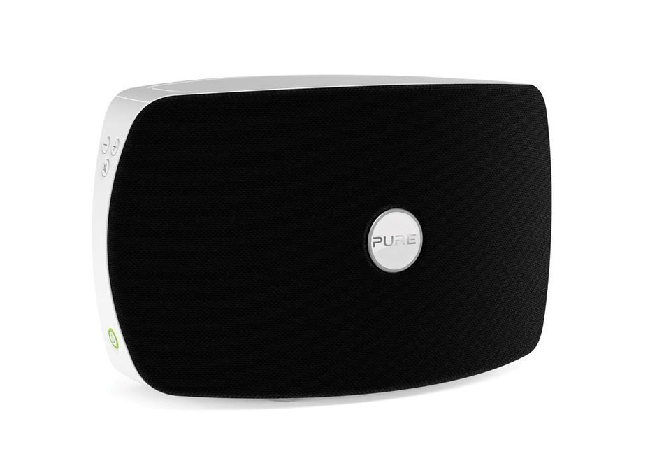 Pure Jongo T2 Wireless Speaker with Wi-Fi and Bluetooth, Black N8