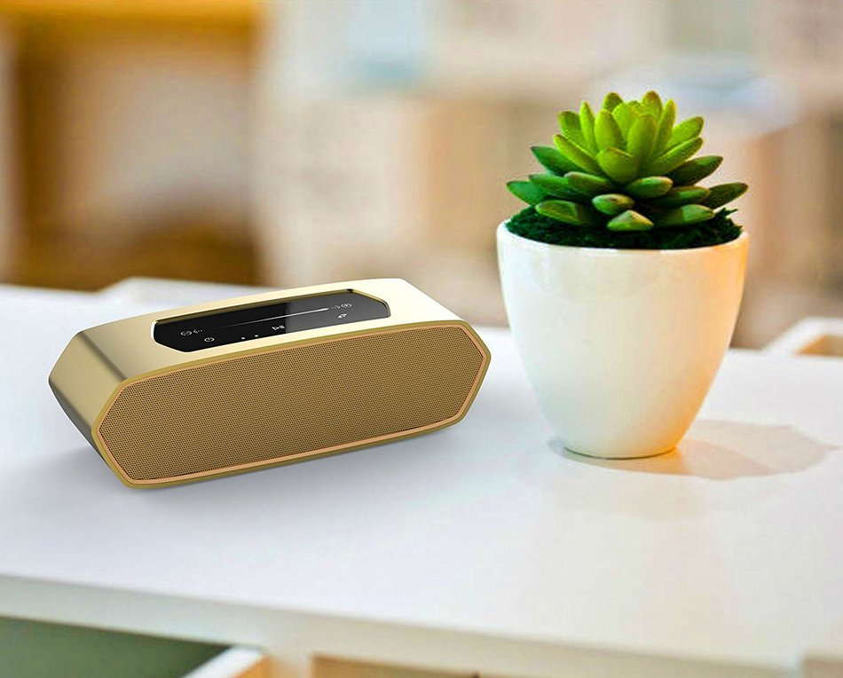 Tmvel Masti Pro Wireless Bluetooth 4.0 16 Watts True Wireless Stereo Speaker, DSP Technology - Built In Mic For... N10