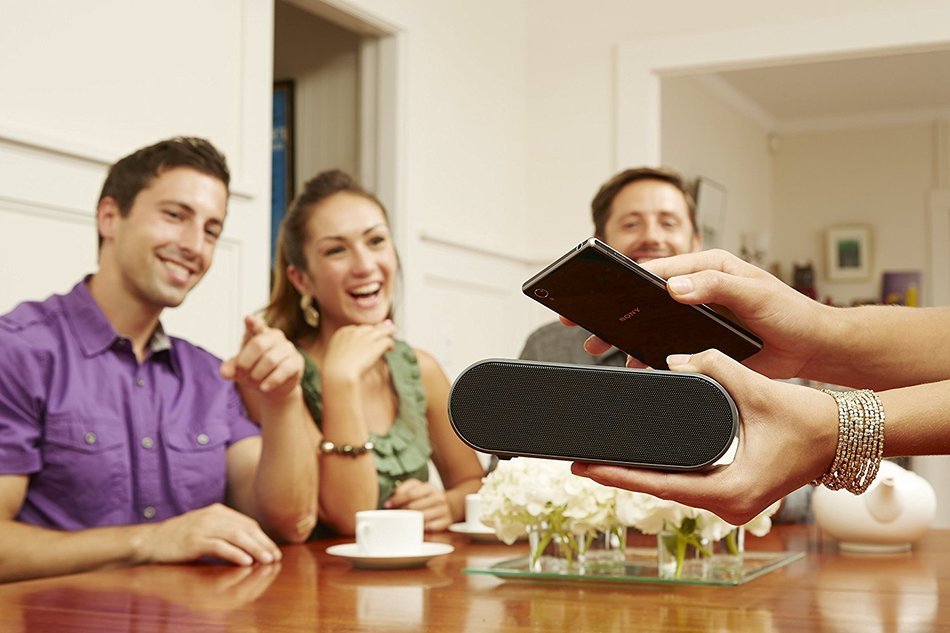 Sony SRS-X2 Wireless Speaker with NFC and Bluetooth - Black N9
