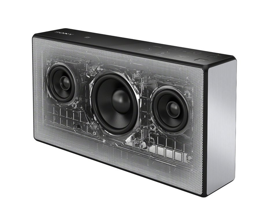 Sony SRSX5 Portable NFC Bluetooth Wireless Speaker System (Black) with Speakerphone N14