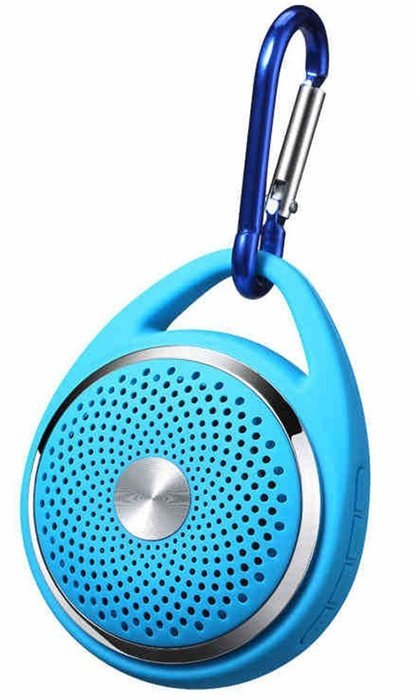 NSK Outdoor Portable Hanging Wireless Bluetooth Speaker Support TF Card (Yellow) N12