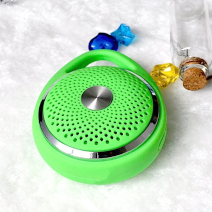 NSK Outdoor Portable Hanging Wireless Bluetooth Speaker Support TF Card (Yellow) N18