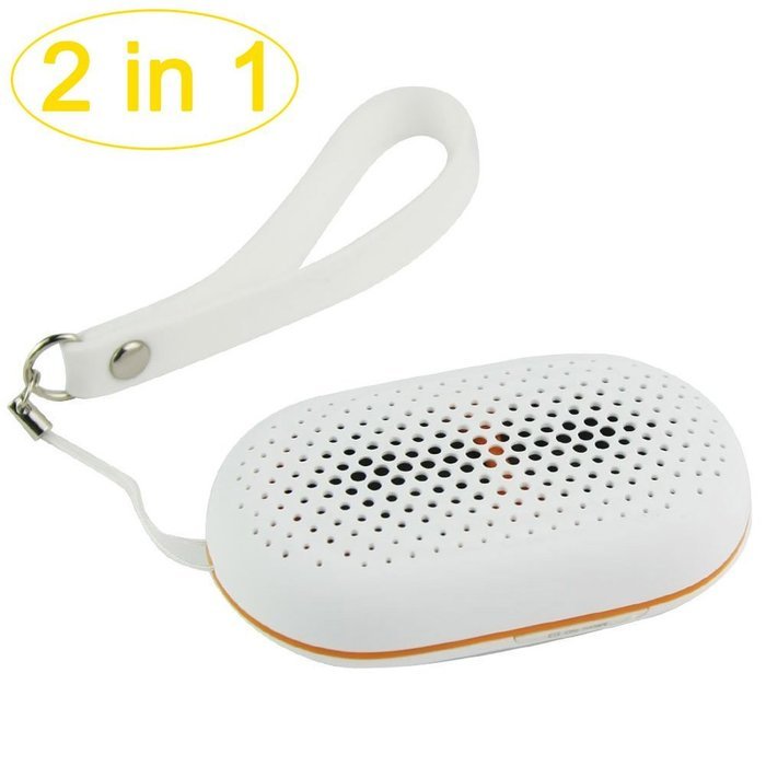 2 in 1 Bluetooth Speakers, SQDeal Mini Wireless Portable Bluetooth Speaker Small Size with Selfie Camera Remote... N8