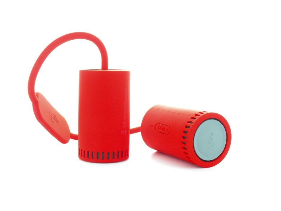 PUMA Soundchuck Bluetooth Speaker (Red) N2