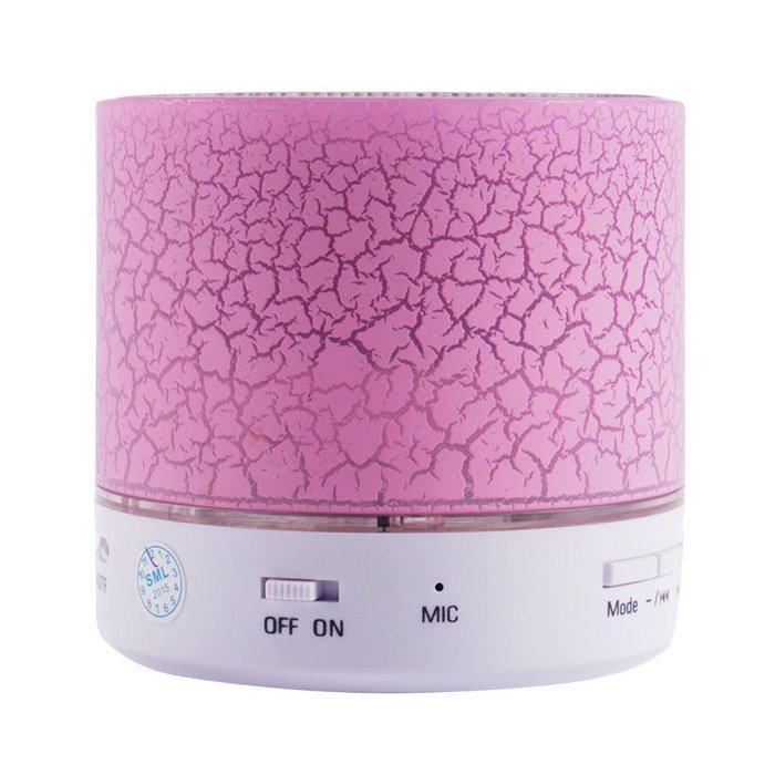 Happy Hours - Mini Handsfree Wireless Bluetooth Speaker / Portable Bass Subwoofer Speaker with Colorful Led Light... N4