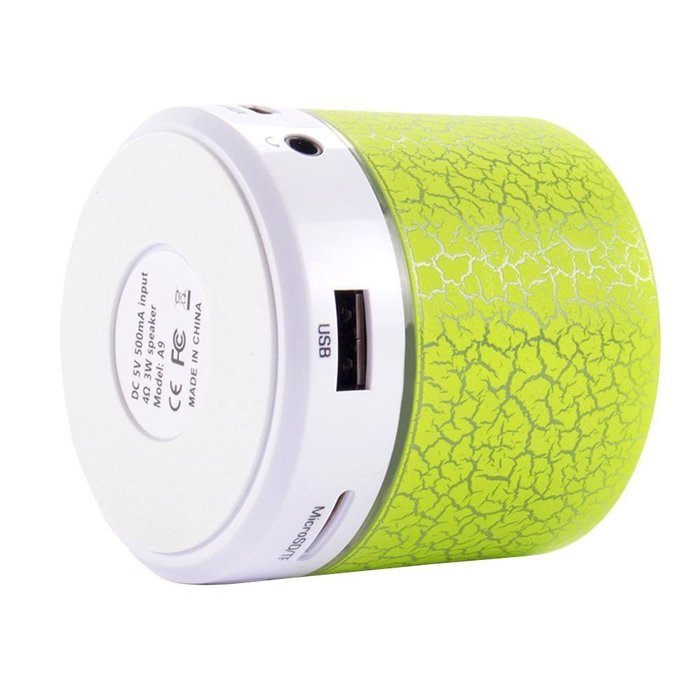 Happy Hours - Mini Handsfree Wireless Bluetooth Speaker / Portable Bass Subwoofer Speaker with Colorful Led Light... N13