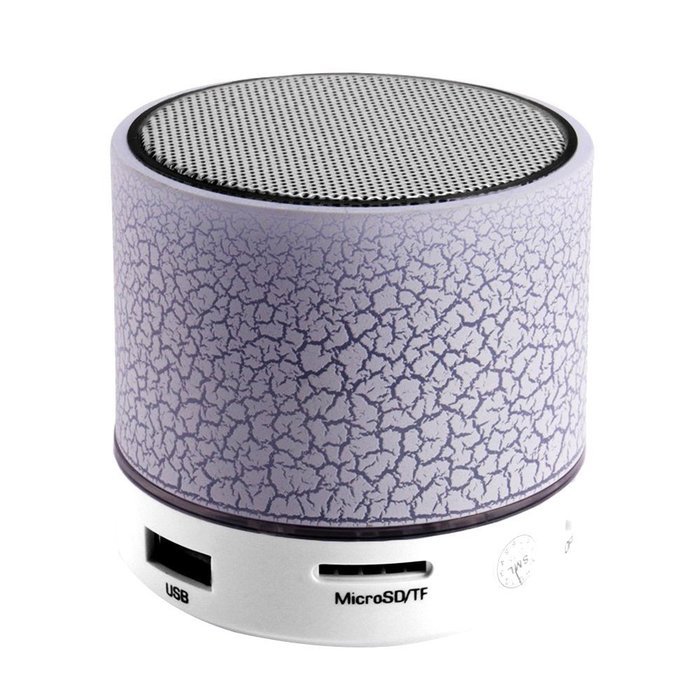 Happy Hours - Mini Handsfree Wireless Bluetooth Speaker / Portable Bass Subwoofer Speaker with Colorful Led Light... N19
