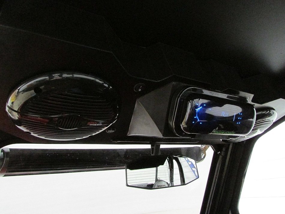 SD 4BBT2B -Polaris RZR Stereo System Bluetooth UTV Side by Side (2-6.5" marine speakers)