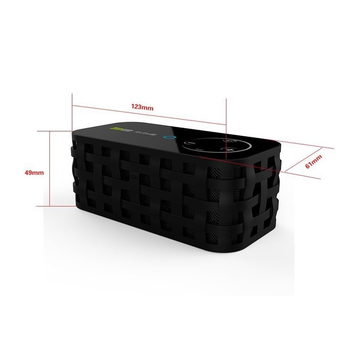 Monstercube NB Portable Bluetooth speaker with Wireless Handsfree Speakerphone, 6W Mini Speakers Driver / Powerful... N2