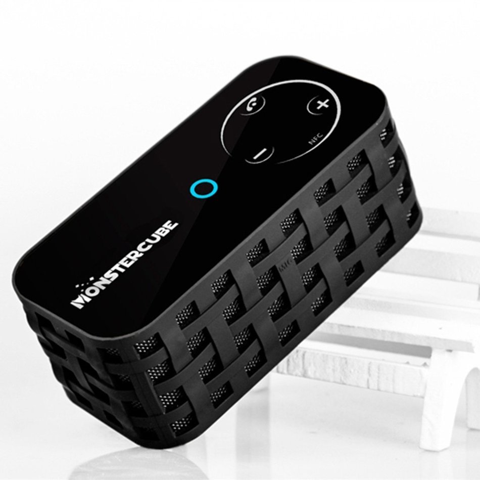 Monstercube NB Portable Bluetooth speaker with Wireless Handsfree Speakerphone, 6W Mini Speakers Driver / Powerful... N5