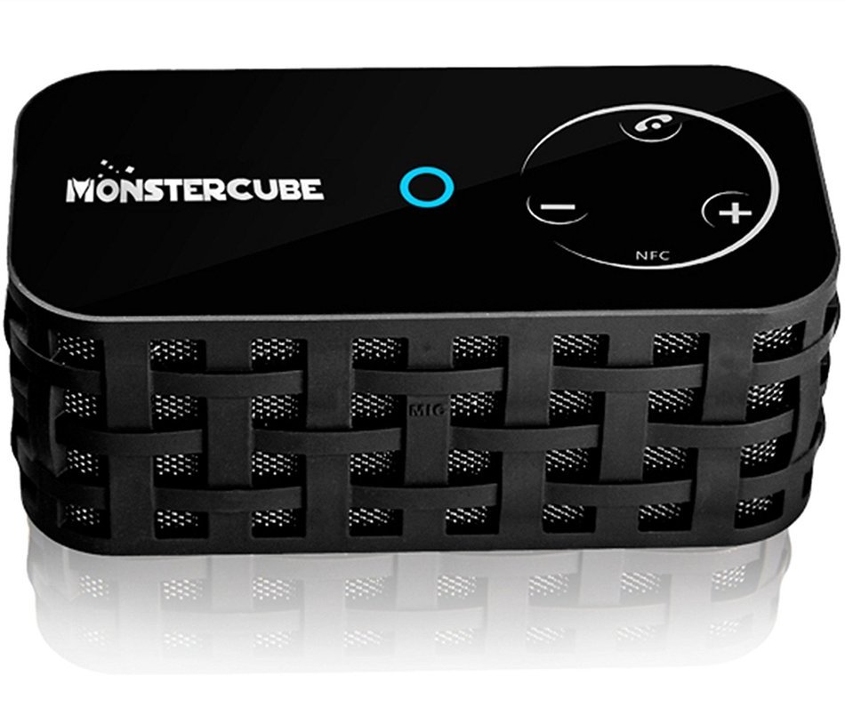 Monstercube NB Portable Bluetooth speaker with Wireless Handsfree Speakerphone, 6W Mini Speakers Driver / Powerful... N6