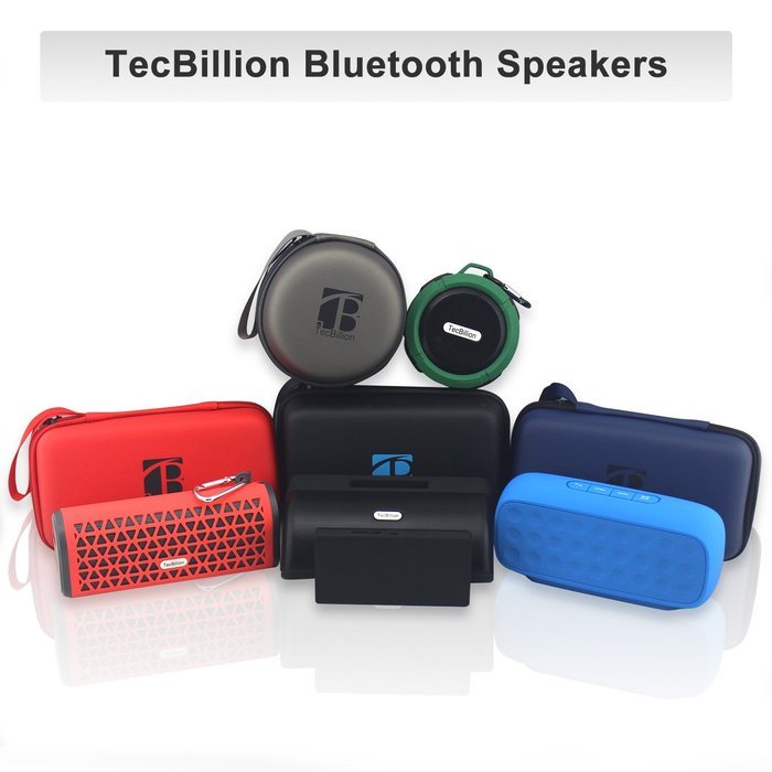 TecBillion Wireless Bluetooth 3.0 Outdoor & Shower Speaker, Waterproof/3W Speaker/Suction Cup/Mic/Hands-Free Speakerphone... N7
