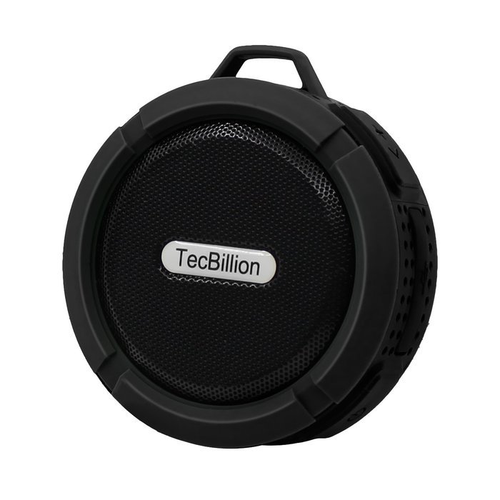 TecBillion Wireless Bluetooth 3.0 Outdoor & Shower Speaker, Waterproof/3W Speaker/Suction Cup/Mic/Hands-Free Speakerphone... N8