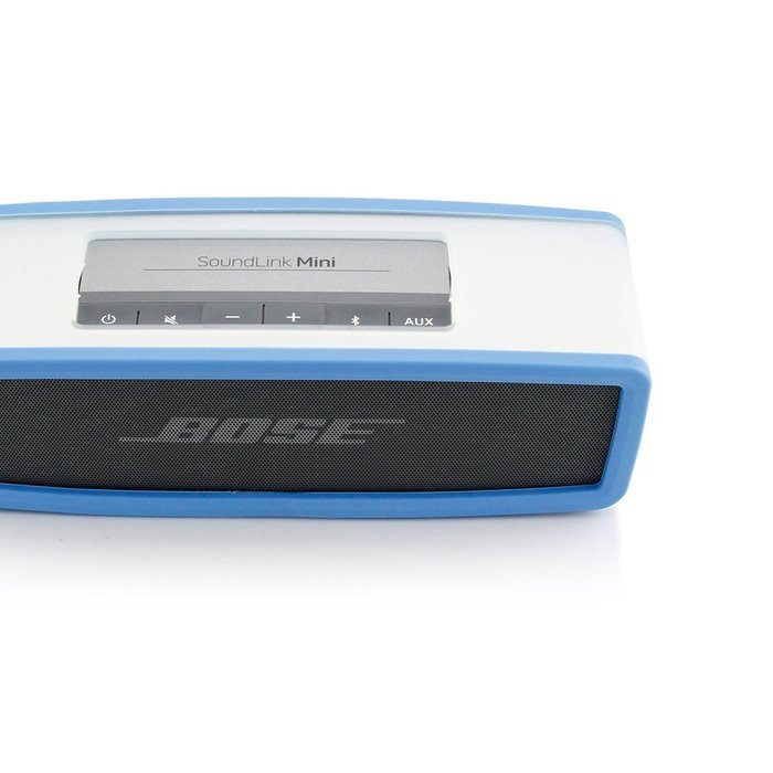GEARONIC TM Protective TPU Soft Case Cover Pouch Box for Bose SoundLink Mini Bluetooth Wireless Speaker - Blue N4