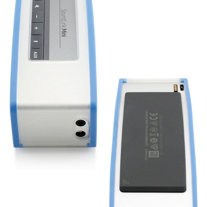 GEARONIC TM Protective TPU Soft Case Cover Pouch Box for Bose SoundLink Mini Bluetooth Wireless Speaker - Blue N5