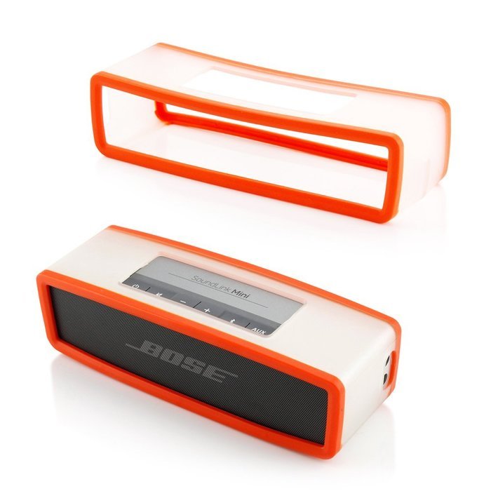 GEARONIC TM Protective TPU Soft Case Cover Pouch Box for Bose SoundLink Mini Bluetooth Wireless Speaker - Blue N11