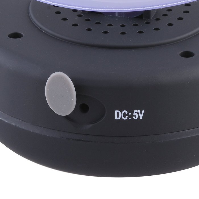 HMILY Black Color Portable Wireless Bluetooth Waterproof Shower Speaker Hands-free Speakerphone For IPhone4/4s... N5