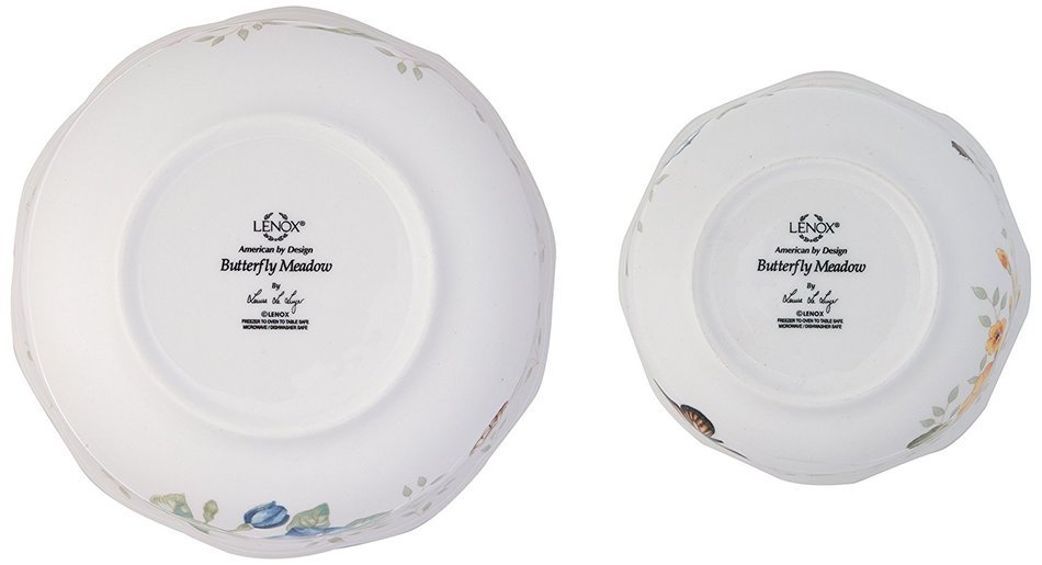 Lenox Butterfly Meadow Round Covered Casserole, 2 piece N18