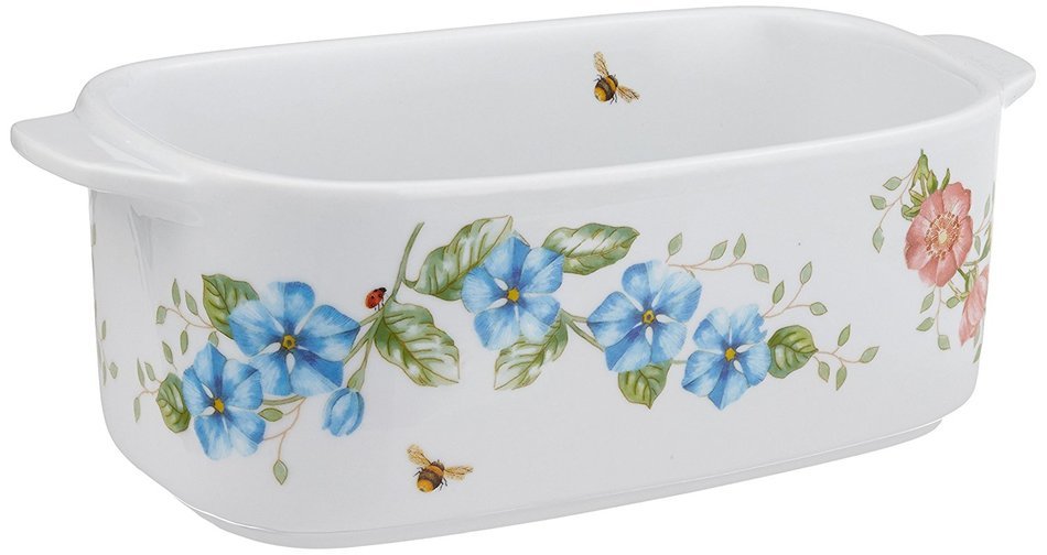 Lenox Butterfly Meadow Round Covered Casserole, 2 piece N20