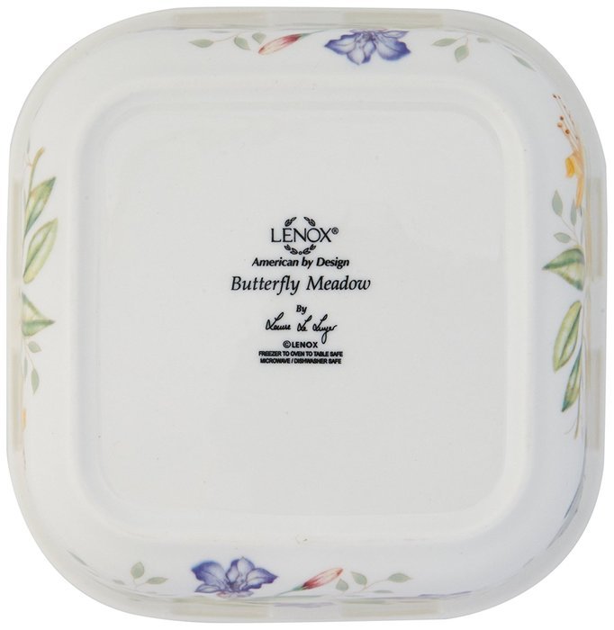Lenox Butterfly Meadow Round Covered Casserole, 2 piece N36