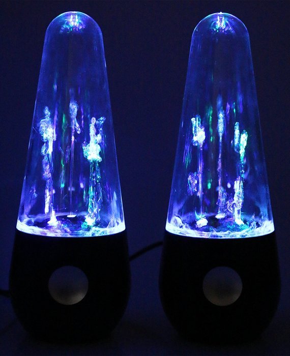 Rebelite Aura v1 Water Show Bluetooth Dual Speaker System w/ Powerful Sound & Dancing Water for iPhone, Android... N5