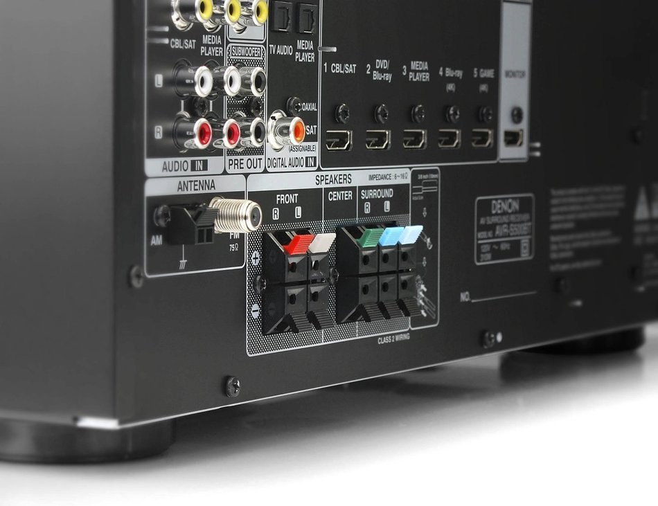 Denon AVR-S500BT Bundle 5.2-Channel Network A/V Receiver with Bluetooth + Paradigm Cinema 100 Home Theater System N3