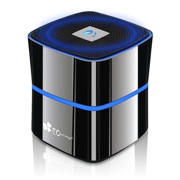 EC Technology 5W Portable Wireless Bluetooth Speaker, 8-12 Hour Playtime for iPhone/iPad and More