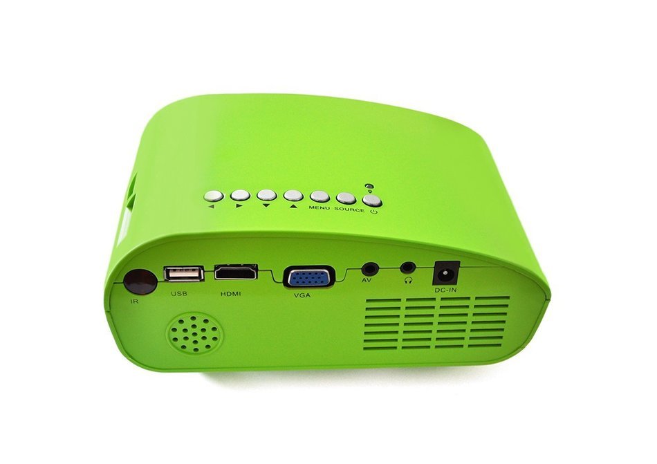OEM K1 LED LCD (QVGA) Mini Video Projector - International Version - Blue (FP3224K1B-IV) N19