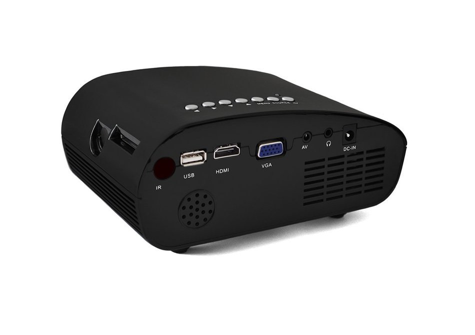 OEM K1 LED LCD (QVGA) Mini Video Projector - International Version - Blue (FP3224K1B-IV) N22