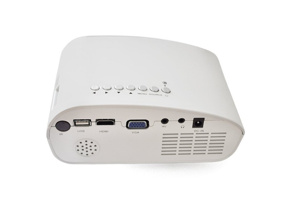 OEM K1 LED LCD (QVGA) Mini Video Projector - International Version - Blue (FP3224K1B-IV) N34