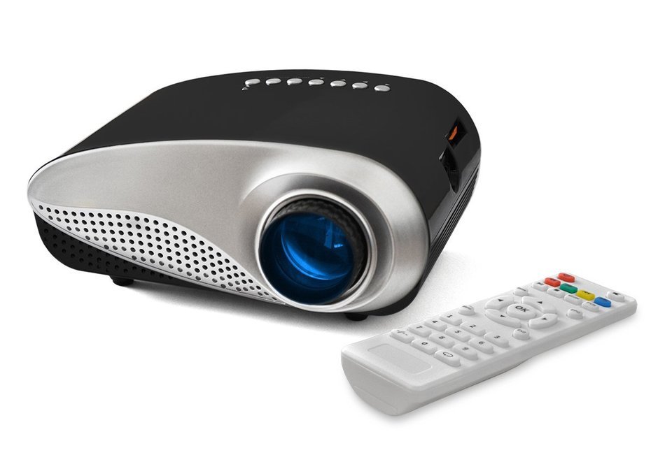OEM K1 LED LCD (QVGA) Mini Video Projector - International Version - Blue (FP3224K1B-IV) N38