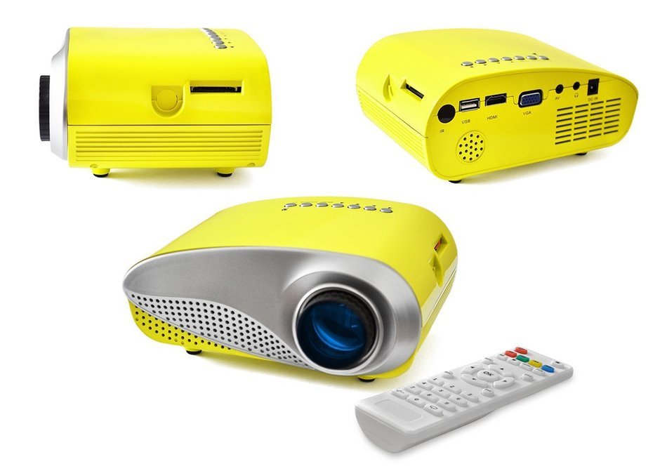 OEM K1 LED LCD (QVGA) Mini Video Projector - International Version - Blue (FP3224K1B-IV) N40