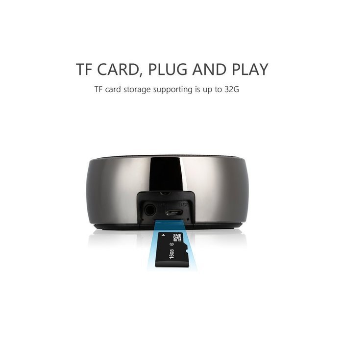 Bluetooth Speaker ,LESHP Metal Bluetooth Wireless Speaker with Super Bass, Perfect Sound Speaker for Golf, Beach... N10