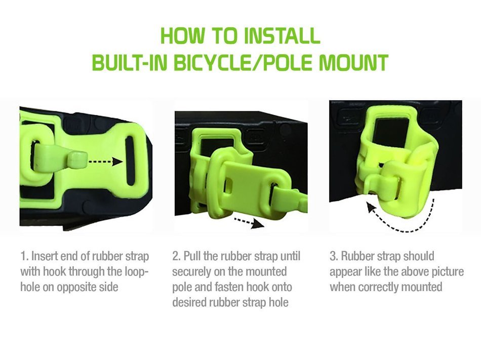 Cellet Beatbot Rechargeable Bluetooth V4.1 Portable Speaker - Retail Packaging - Neon Green N12