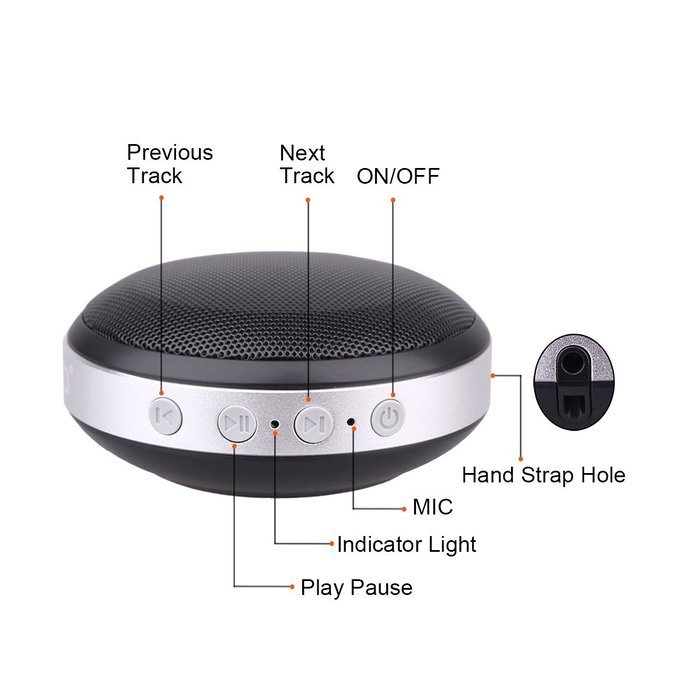 THECOO Hi-Fi Bass Reflex Bluetooth Speaker, V4.0 Portable Wireless Speaker,Built-in Mic for Handsfree Call, Support... N4