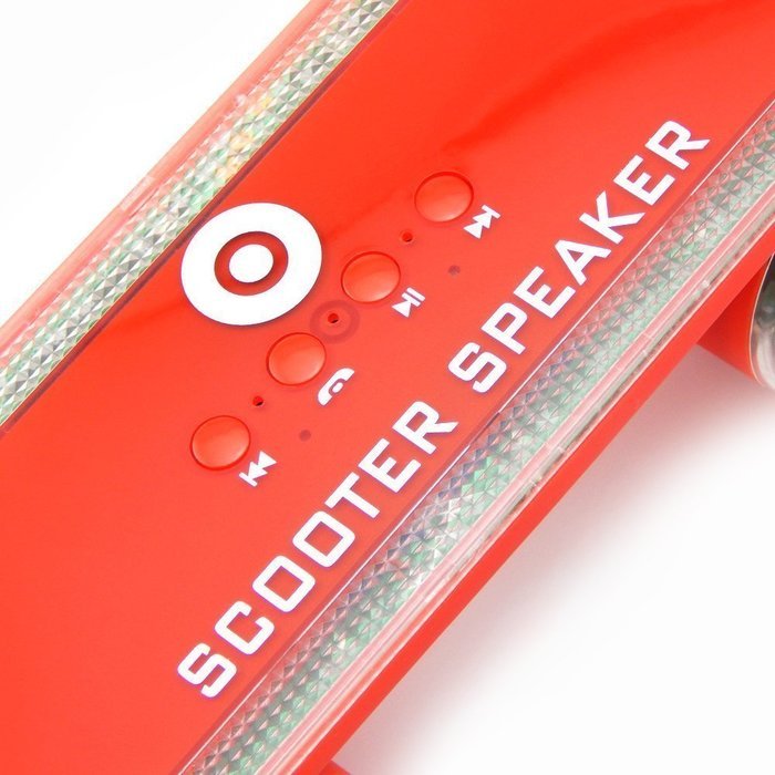 J-DEAL&reg; Scooter Bluetooth Wireless Speaker with Led Light, Skateboard Stereo Speakers Portable MP3 Player Support... N8