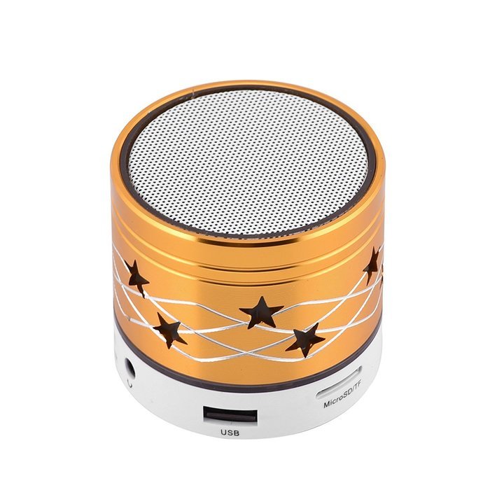 TopePop Portable Mini Bluetooth Speaker Color Change with LED Light Support Tf Card Stereo Speaker for Android... N2