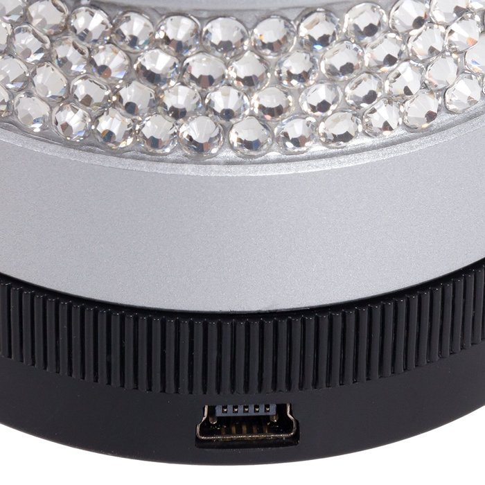 Crystallized Portable Wireless Bluetooth Super Bass Speaker Black N10
