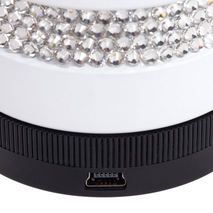 Crystallized Portable Wireless Bluetooth Super Bass Speaker Black N13