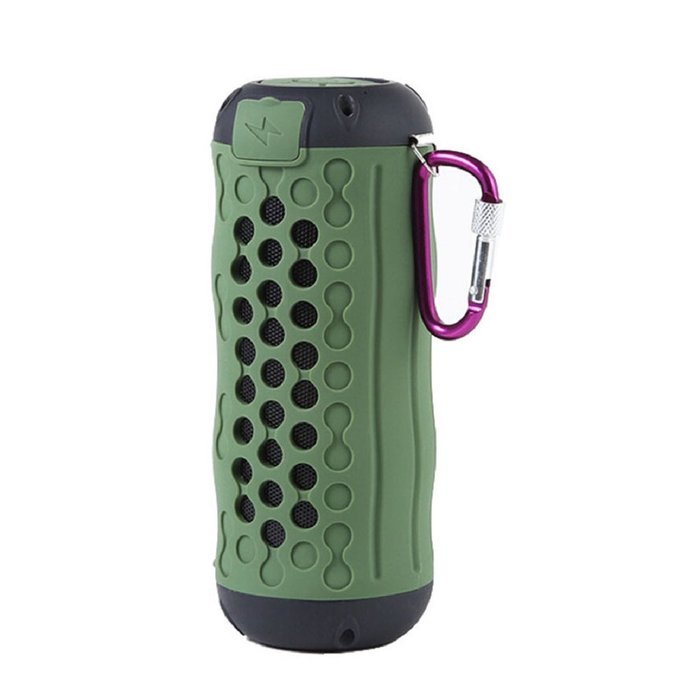 Bestpriceam Hot Outdoor Portable Super Bass Stereo Wireless Bluetooth Speaker, Green