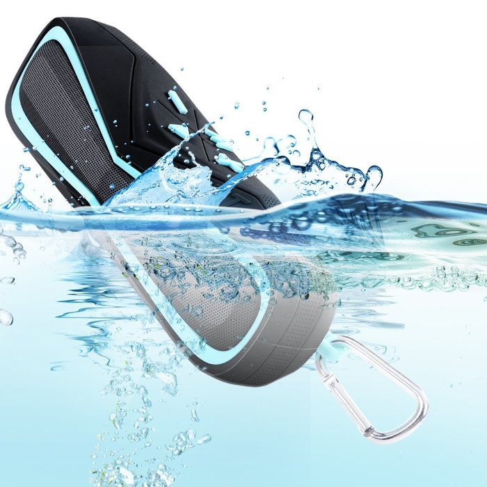 Modawn Portable Wireless Bluetooth IPX7 Waterproof Speaker for iPhone, Android & iPod - Sandproof & Shockproof... N3