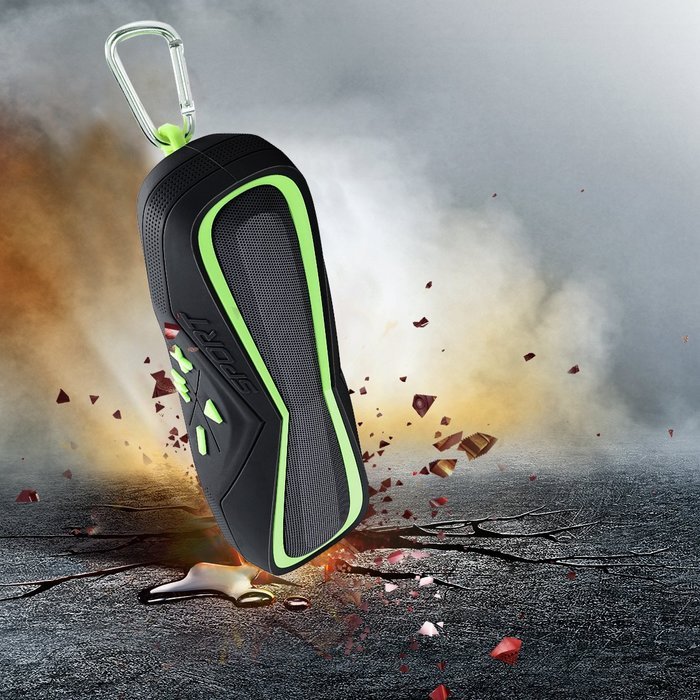 Modawn Portable Wireless Bluetooth IPX7 Waterproof Speaker for iPhone, Android & iPod - Sandproof & Shockproof... N13