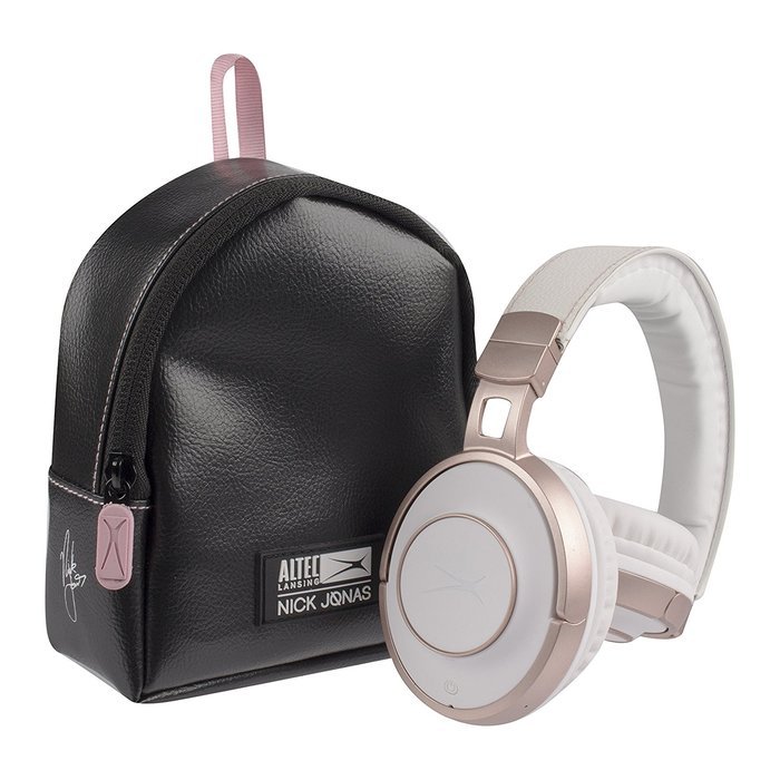 Altec Lansing NJHP-2-BLK Nick Jonas Collaboration Bluetooth Touch Headphones, Black N15