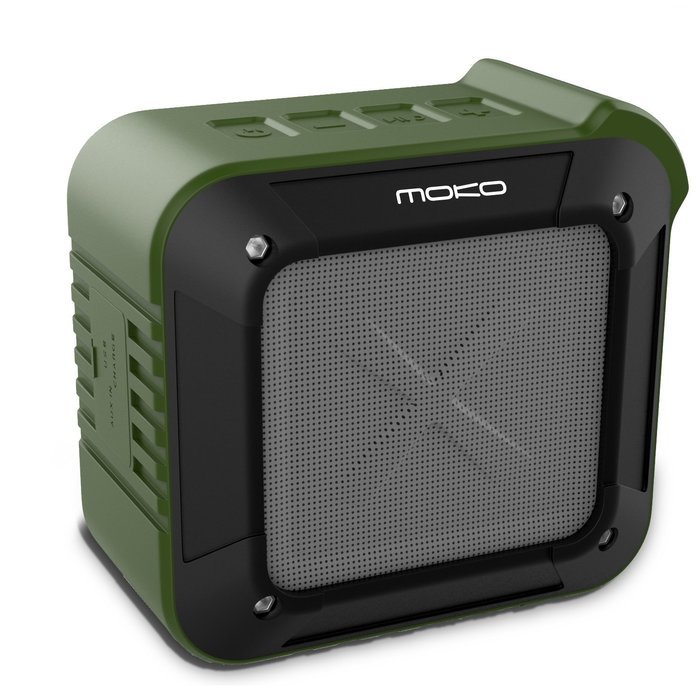 MoKo Bluetooth Speaker, Portable Outdoor / Shower Wireless Bluetooth 4.0 Speaker, Waterproof & Shockproof, 5W...