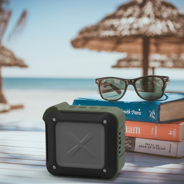 MoKo Bluetooth Speaker, Portable Outdoor / Shower Wireless Bluetooth 4.0 Speaker, Waterproof & Shockproof, 5W... N8