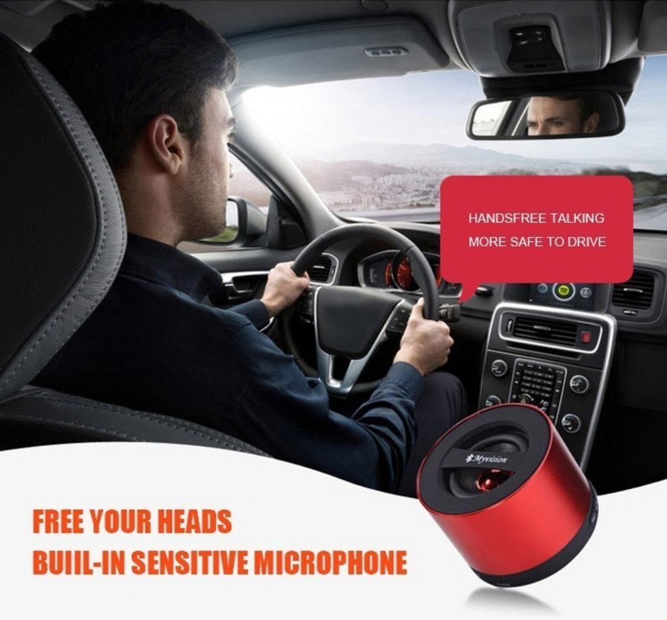 Portable Handsfree Wireless Stereo Bluetooth Speaker Support TF Card Player N4