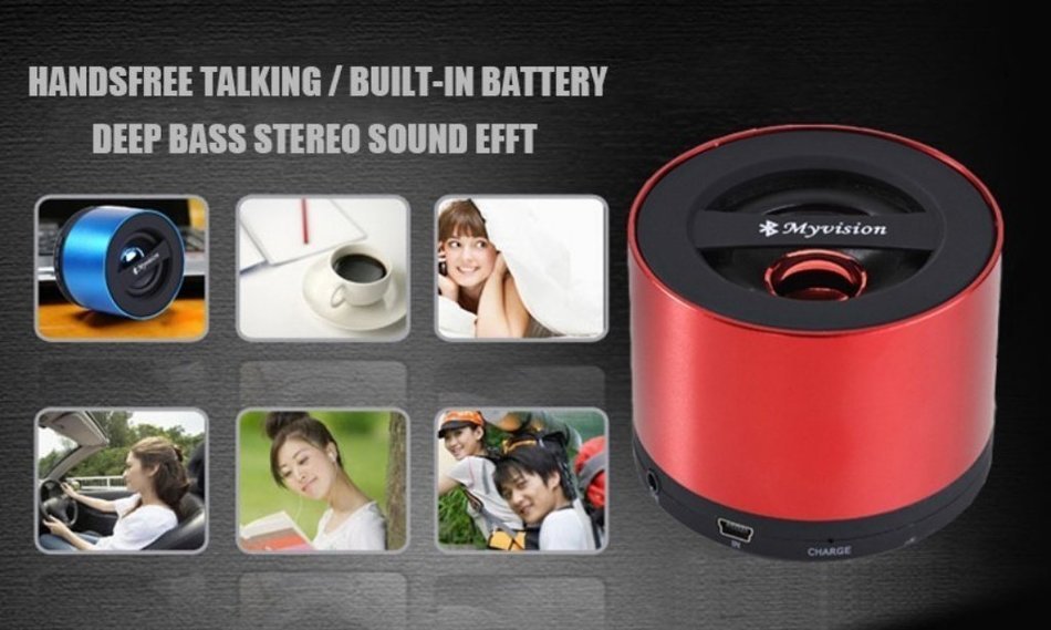Portable Handsfree Wireless Stereo Bluetooth Speaker Support TF Card Player N6