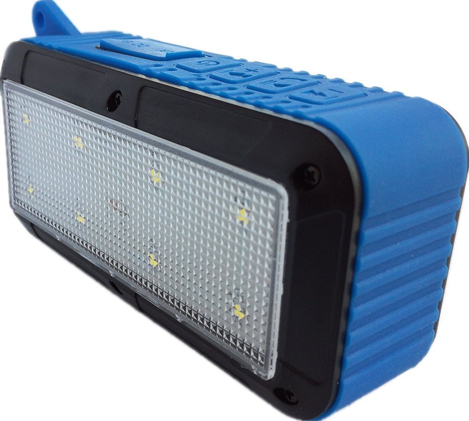 LED Bluetooth Speaker, FM Radio, With MP3/support TF card/ Micro SD card，Outdoor Indoor Emergency Light Wireless... N2