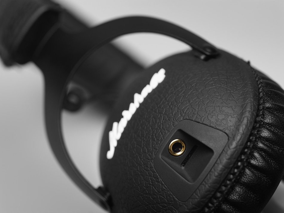 Marshall Headphones M-ACCS-00152 Monitor Headphones, Black N4